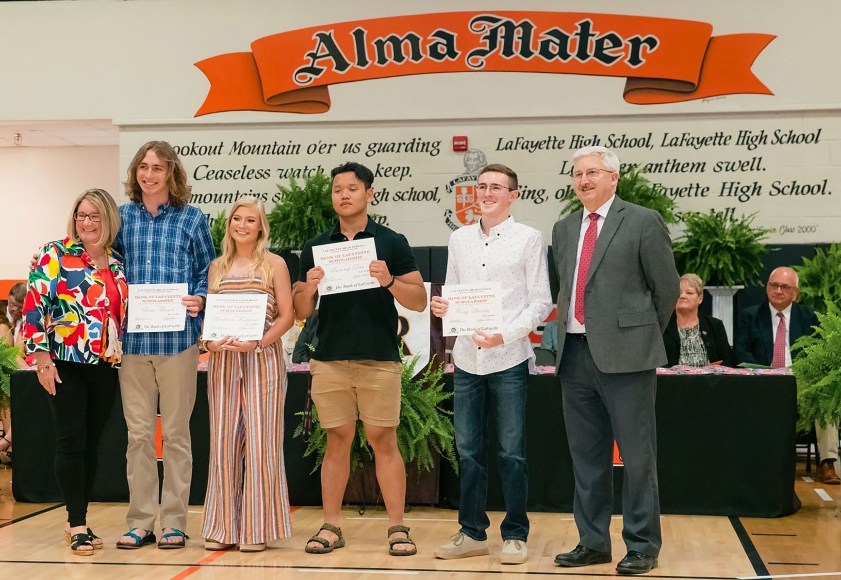 Scholarship recipients